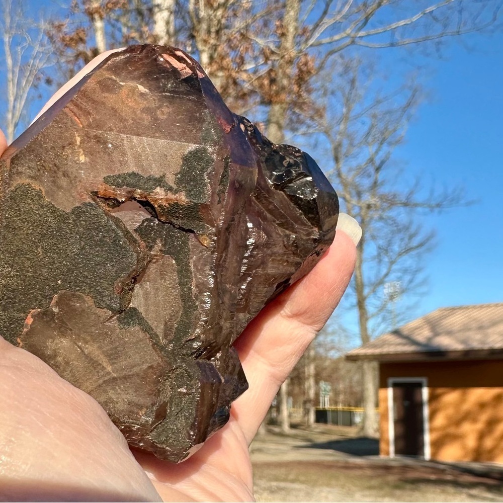 Natural AURALITE Amethyst Rough Multi Terminated LARGE Specimen super 23 - Picture 6 of 15
